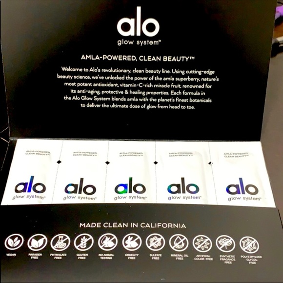 ALO Yoga Other - Free w Purchase 🌿ALO Yoga Glow System🌿